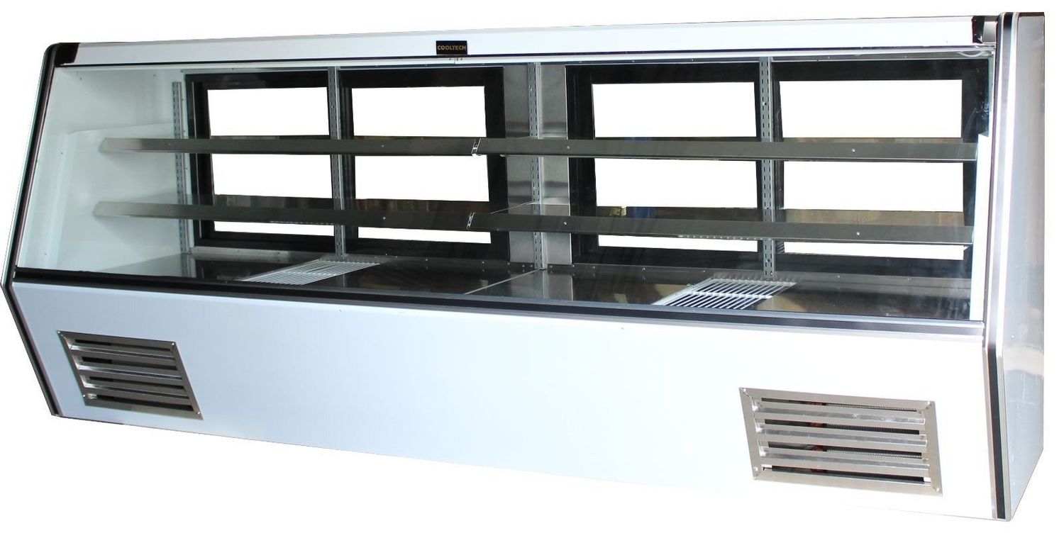 Cooltech Refrigerated High Deli Meat Display Case 84"