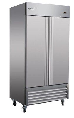 Universal Coolers 30" Two Glass Door Freezer