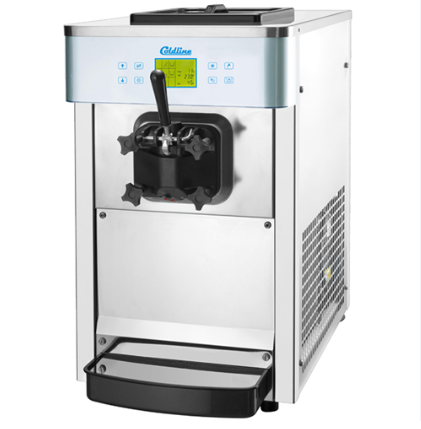 Coldline NEO-C1 Countertop Soft Serve Ice Cream Machine with 1 Hopper, 1 Flavor, 17.3"W × 32"D × 31.3"H