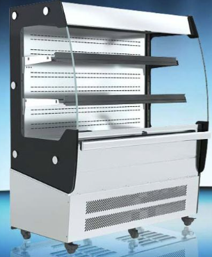 Marchia MDS200 40" Open Air Refrigerated Display Merchandiser, 49”H S/S