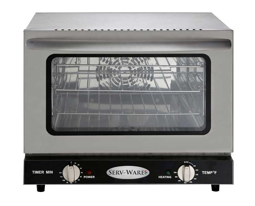 1/4 SIZE 18'' X 14" ELECTRIC COUNTERTOP CONVECTION OVEN