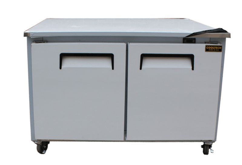 60" 1 1/2-DOOR LOW BOY COOLER