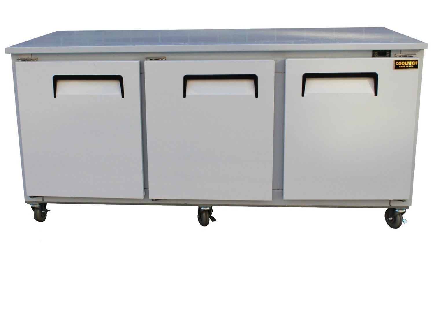 Cooltech 3-Door Low Boy Worktop Freezer 84"