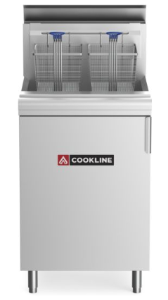 Cookline CF75-NG 75lb Floor Model Deep Fryer, (150K BTU), NATGAS