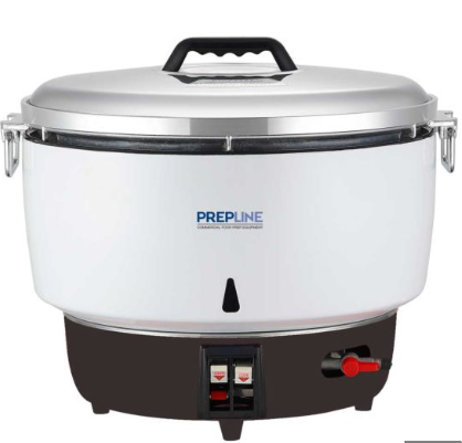 PREPLINE CRC110-NG NG Gas Rice Cooker with Removable Lid - 110 Cup Cooked Rice
