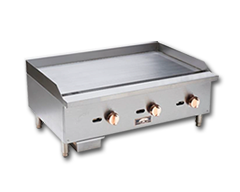36" WIDE GAS GRIDDLE