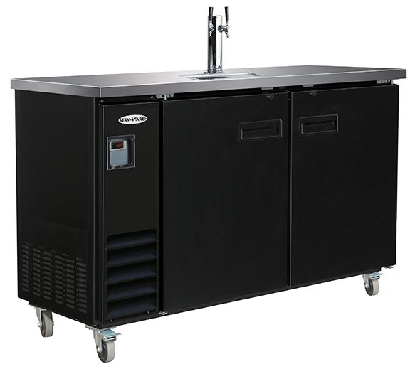 SERV-WARE 61" UNIT / 1 TOWER (61.06" W X 24.4" D X 36.4" H )