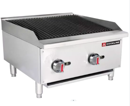 COOKLINE CCB-24 24" Radiant Char Broiler, 60K BTU