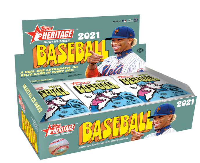 Topps Hobby Box - 2021 Heritage High Number Baseball