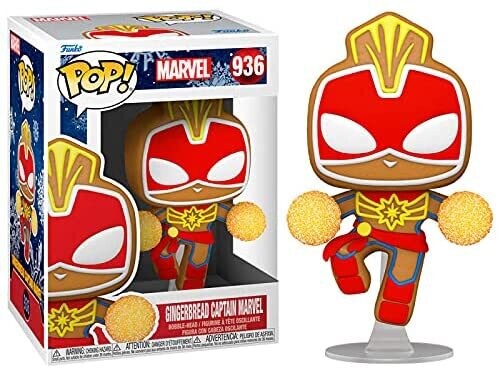 Pop Funko - Gingerbread Capt Marvel