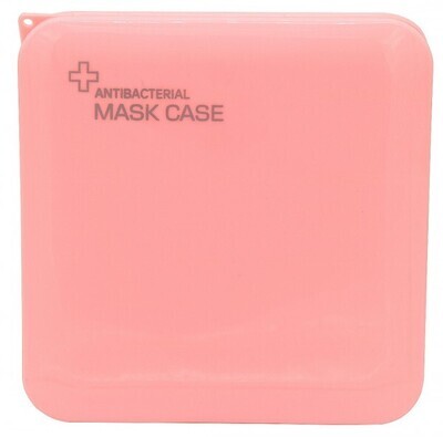 Protective Mask Case 13x13cm Pink