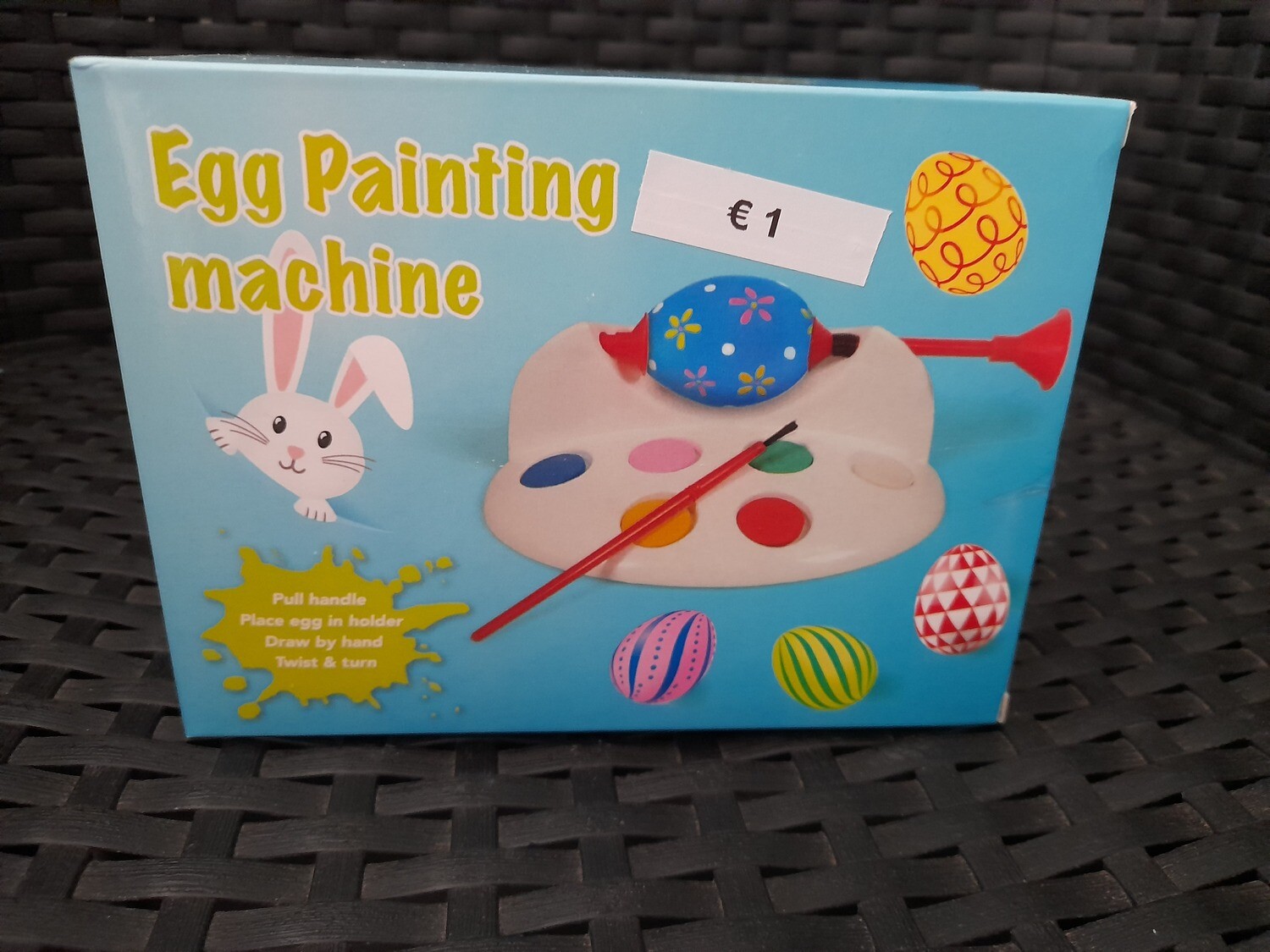 egg painting machine