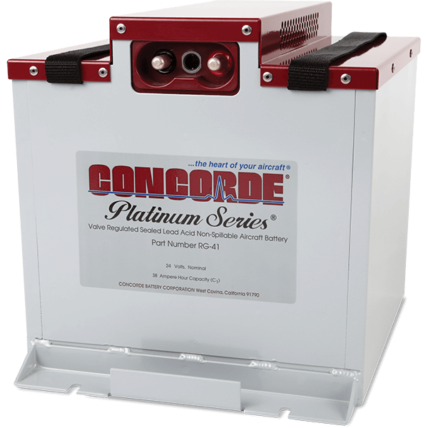 RG-41 - Concorde® Battery, Lead Acid, Sealed, 24V (601-910)