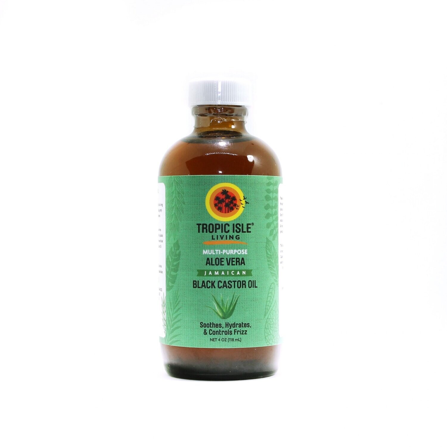 Tropic Isle Living Jamaican Black Castor oil w Aloe Vera 4oz