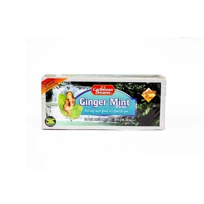 Caribbean Dreams Ginger Mint Tea 24 Bags