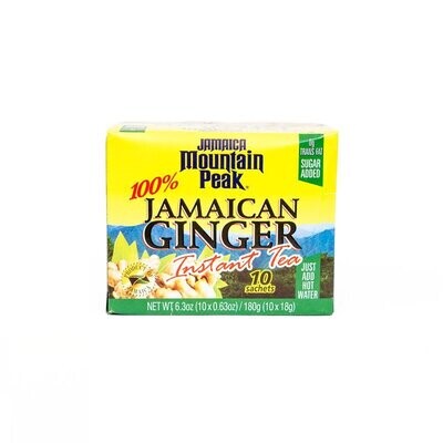Jamaica Mountain Peak Instant Ginger Tea Sugar Added