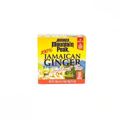 Jamaica Mountain Peak Instant Ginger Tea No Sugar Added