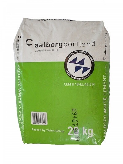 Cement CEMII/42,5R wit 20kg Aalborgs
