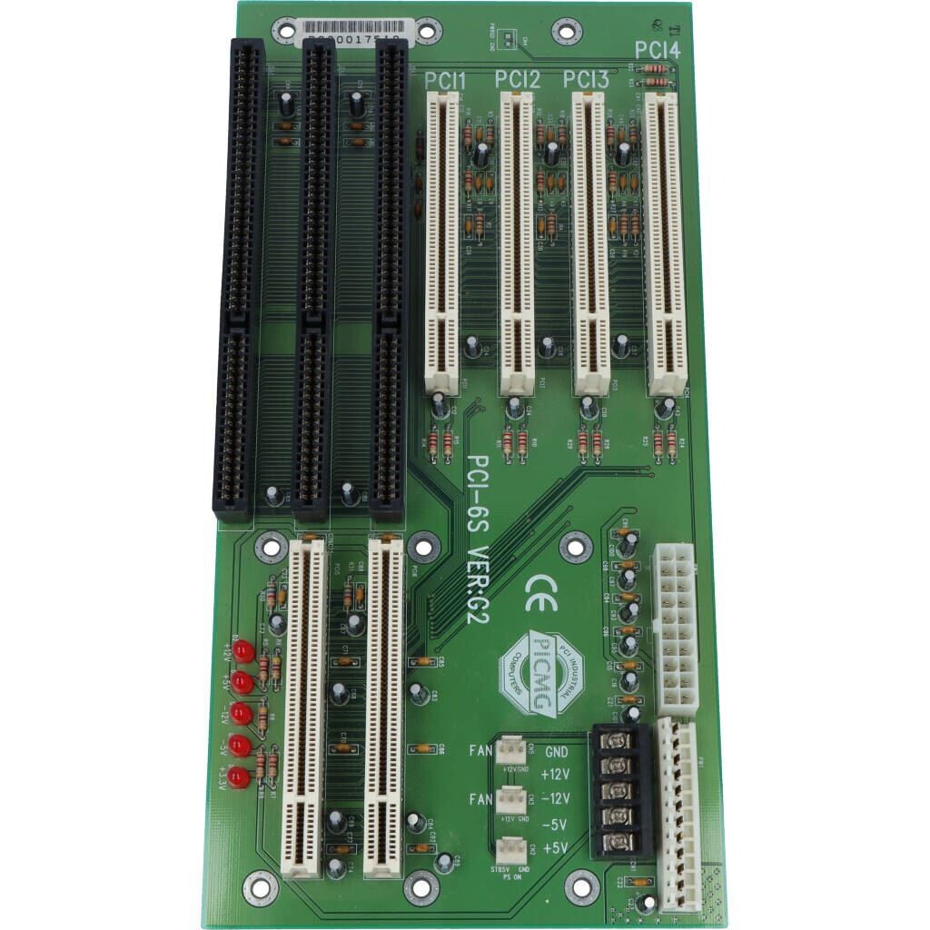 PCBA Full-size 6-slot 4 PCI 2 PICMG 1 ISA