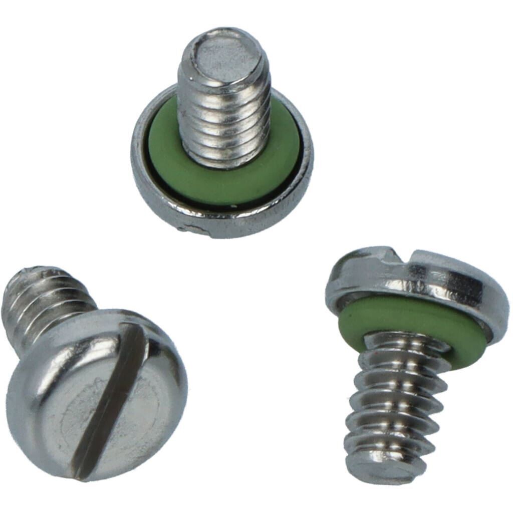 Screw # 6-32 x .25 PANSLT Viton O-ring seal