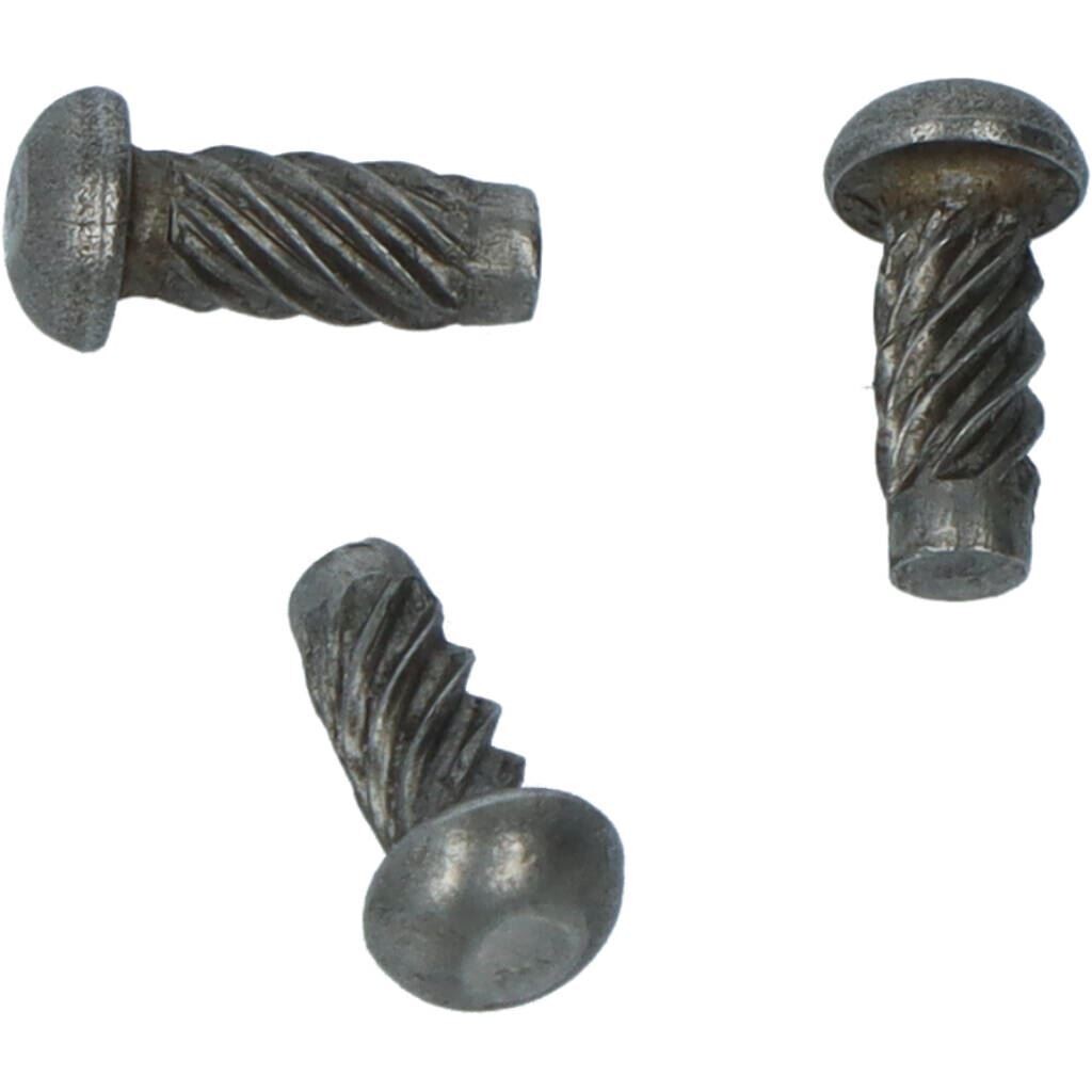 Round head, spiral fluted rivet, 2,5 x 6,4 - A2