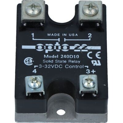 Relay solid state, 240VAC in 10 Amps