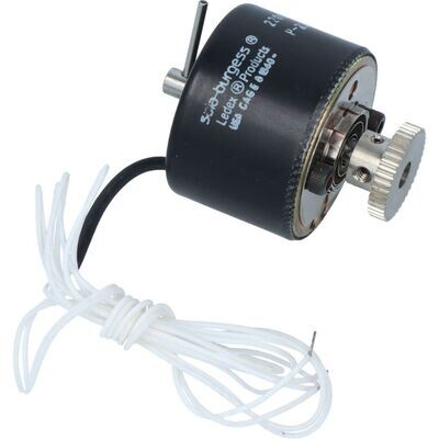Solenoid Flag W/Gear & 60 Degr Rotation, 24 V Solenoid Flag W/Gear & 60 Degr Rotation, 24 V