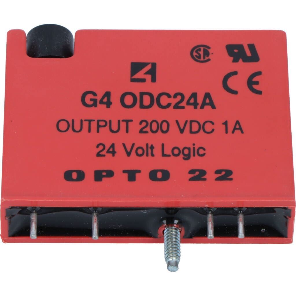 Opto 22 relay, 24VDC, Output 200VDC/1A Fused