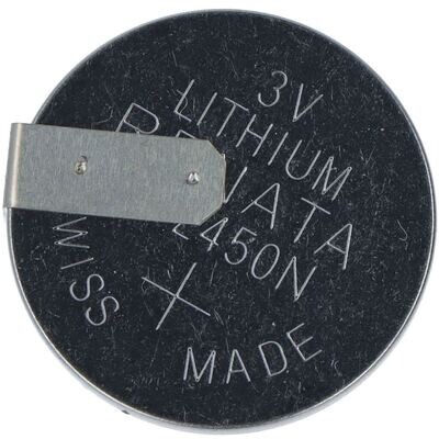 Battery Lithium CR2450 @ 3 Volt, Bi-pin 20,4mm Battery Lithium CR2450 @ 3 Volt, Bi-pin 20,4mm