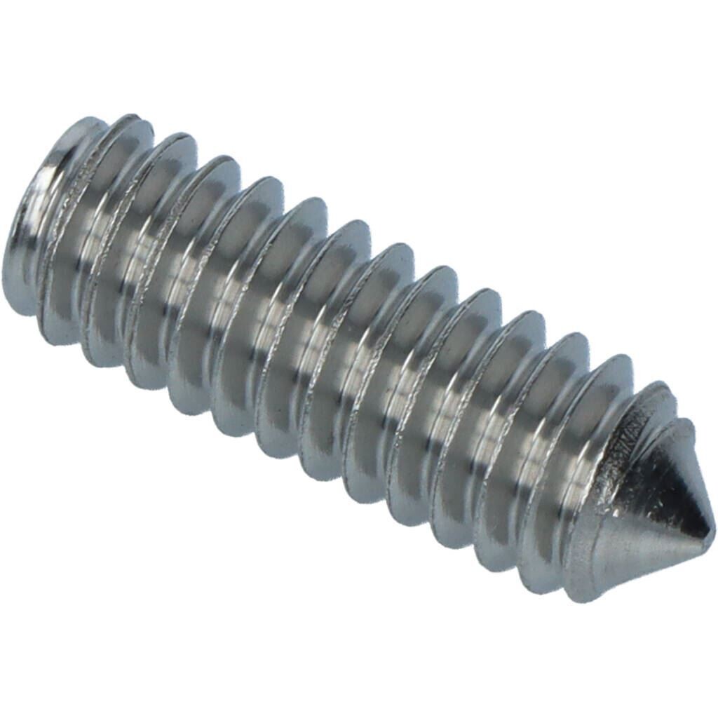 Bolt 1/4-20 x .75 SETSOC SS (Nyloc), Cone point