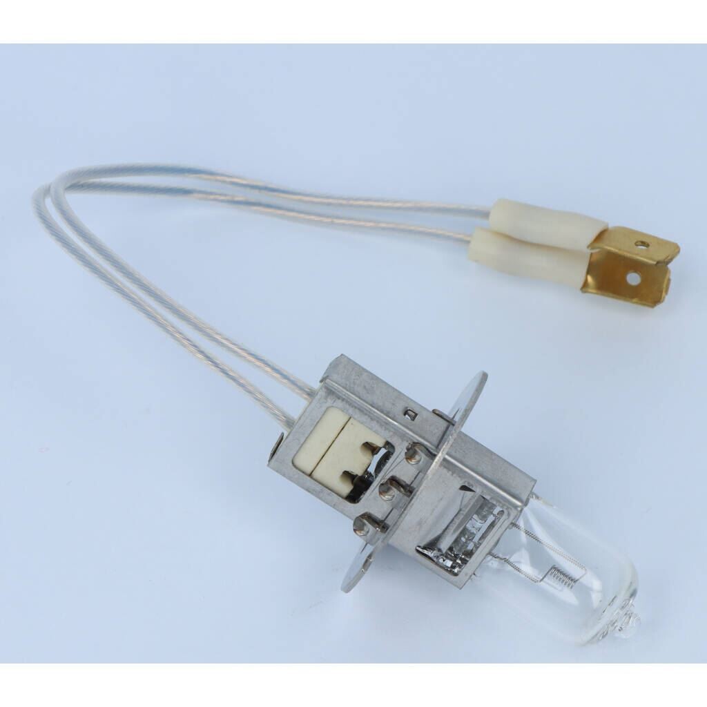 Quartz halogen lamp, 45W, 6,8V, 6,6A