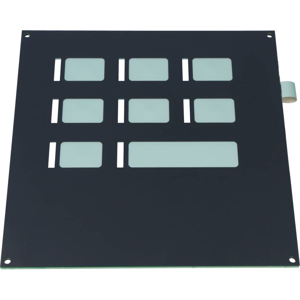 Panel, SW, Scanner, 7 pos, Legend insert labeling