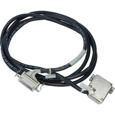 Cable assy, D-Sub 25P Soc, 25P Pin, W/45° Hood, 96