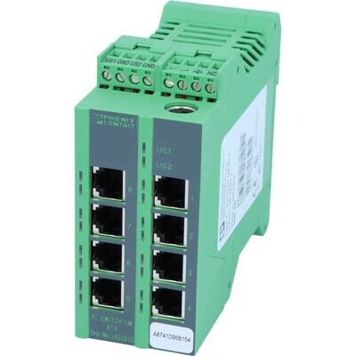 Ethernet Switch 8 Port Managed (Unconfigured)