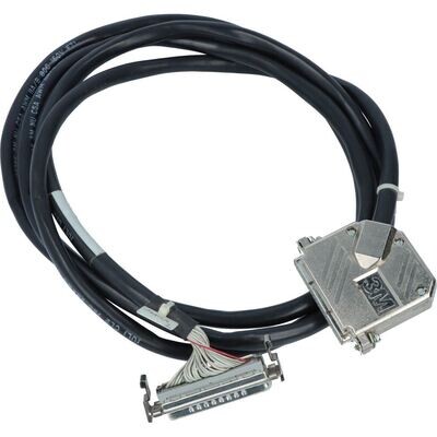 Cable assy, D-Sub 37P Pin, 37P Soc, W/45° Hood, 96 Cable assy, D-Sub 37P Pin, 37P Soc, W/45° Hood, 96