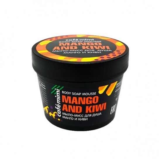 Mousse de savon pour le corps : mangue/kiwi