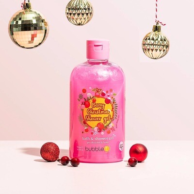 Gel douche et bain hydratant Berry Christmas
