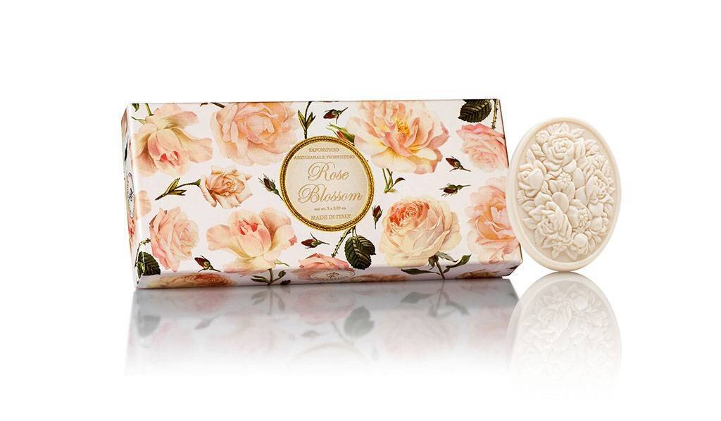 Rose Blossom Savon 3x125 gram