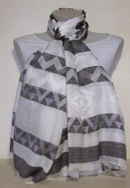 Scarve Black Silk