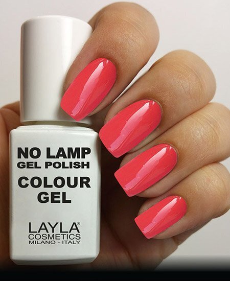 No Lamp 16  Gel Polish Rich Coral