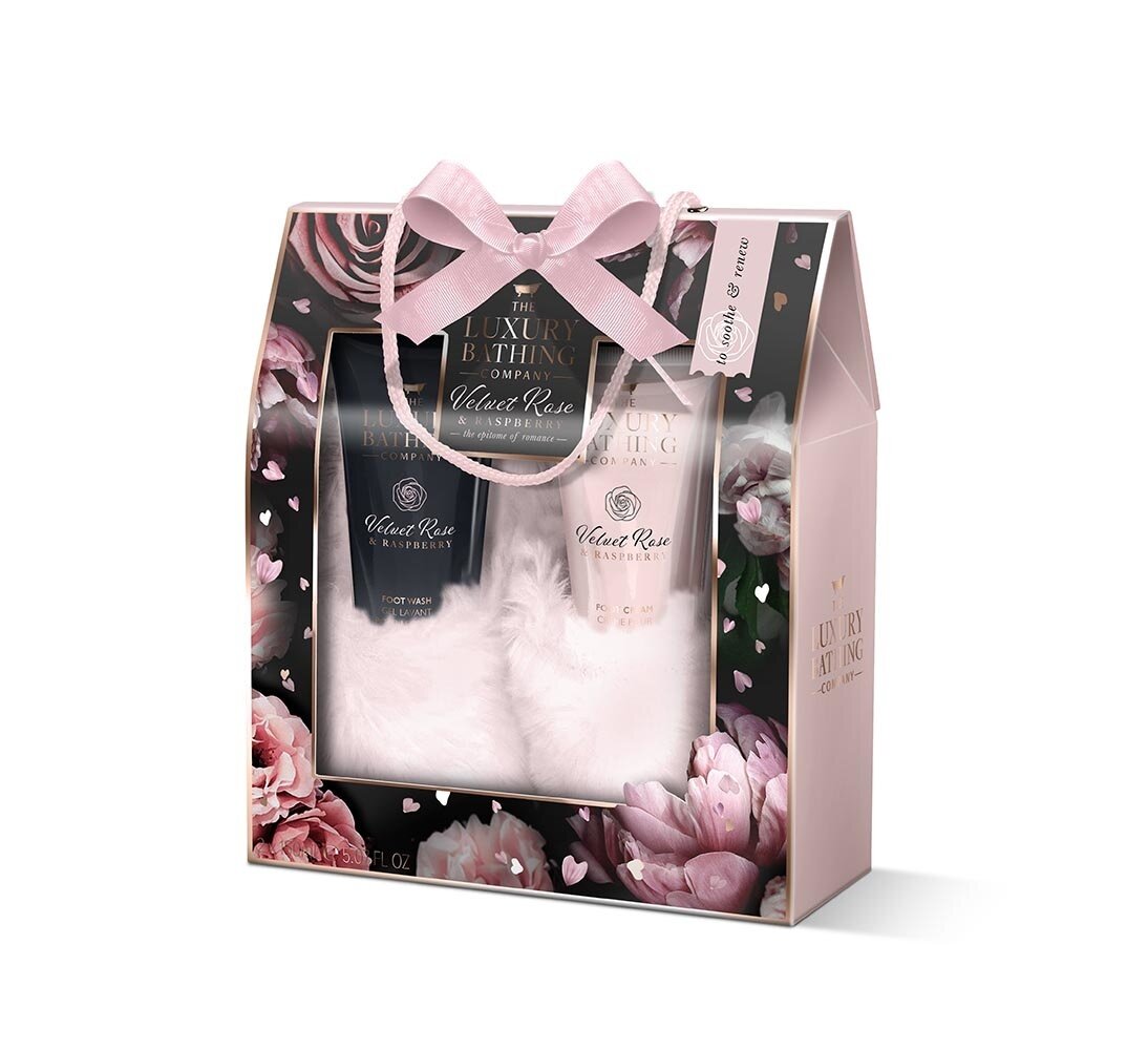 Gift Set Foot Care Velvet Rose & Raspberry