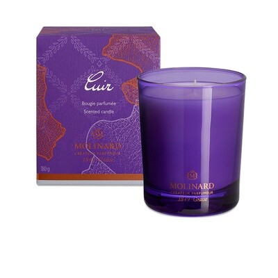 Scented Candle Cuir - Molinard