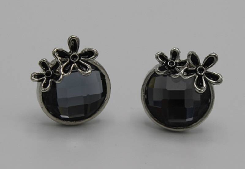 Flower Silver - Earrings
