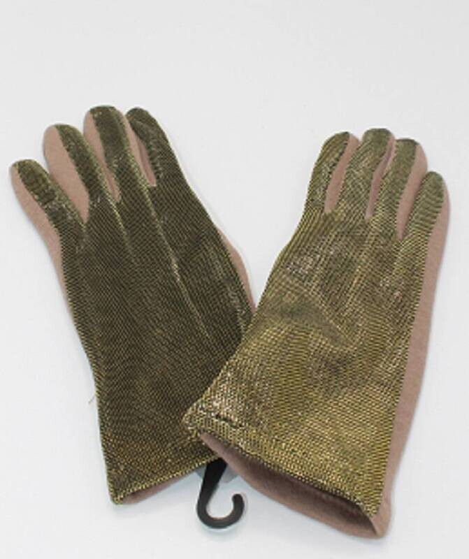 Metalic gold Gloves