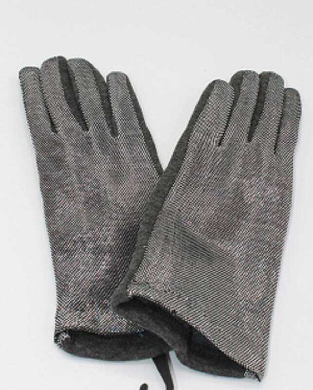 Metalic Silver Gloves