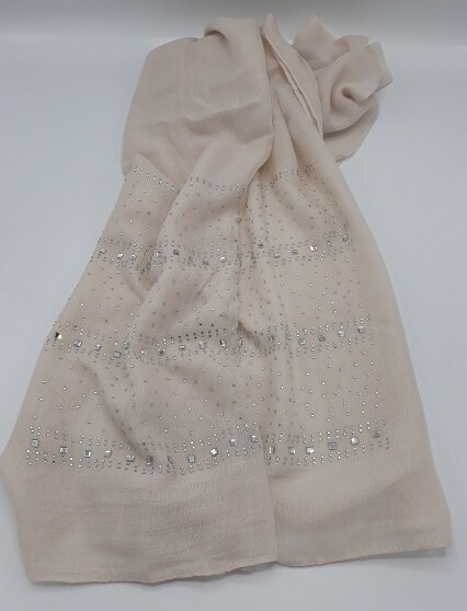 Beige & Strass  scarve