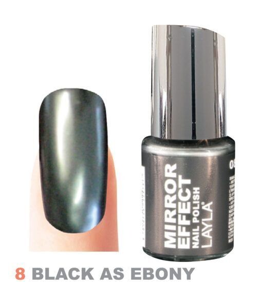 Black as Ebony N°8 - Mirror Effect Black as Ebony N°8 - Mirror Effect