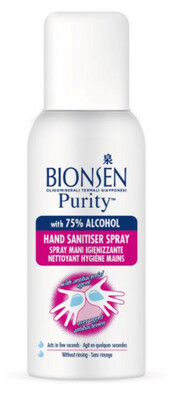 Spray désinfectant pour les mains 75% Spray désinfectant pour les mains 75%
