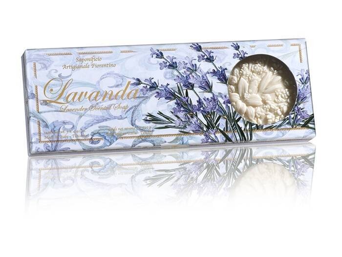 Lavendel zeep rond