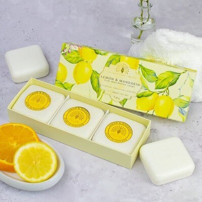 Lemon and Mandarin Box Soaps